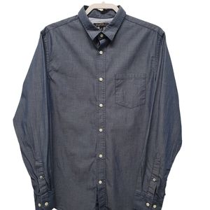 Banana Republic Men's Long Sleeve Button-up Shirt Tailored Slim Fit Size Large